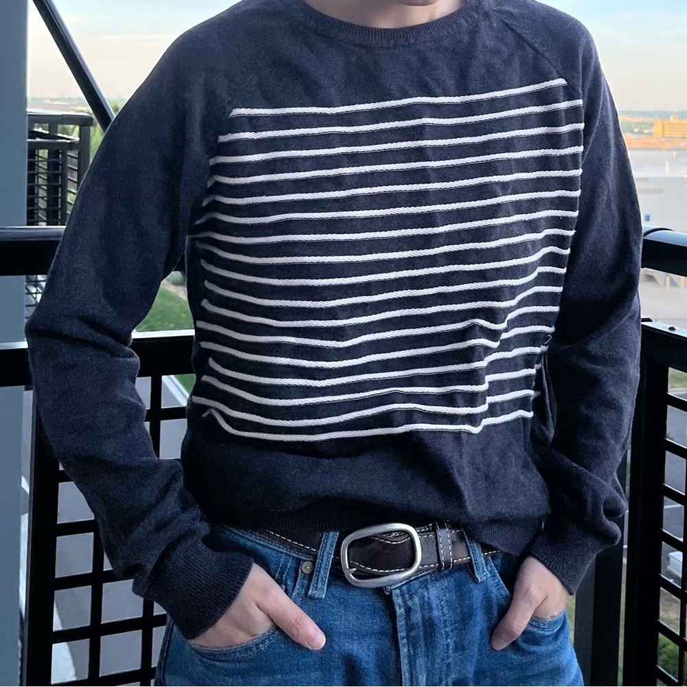 Pull&Bear striped knit sweater